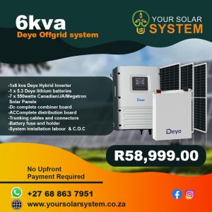 6kVA Deye Offgrid System